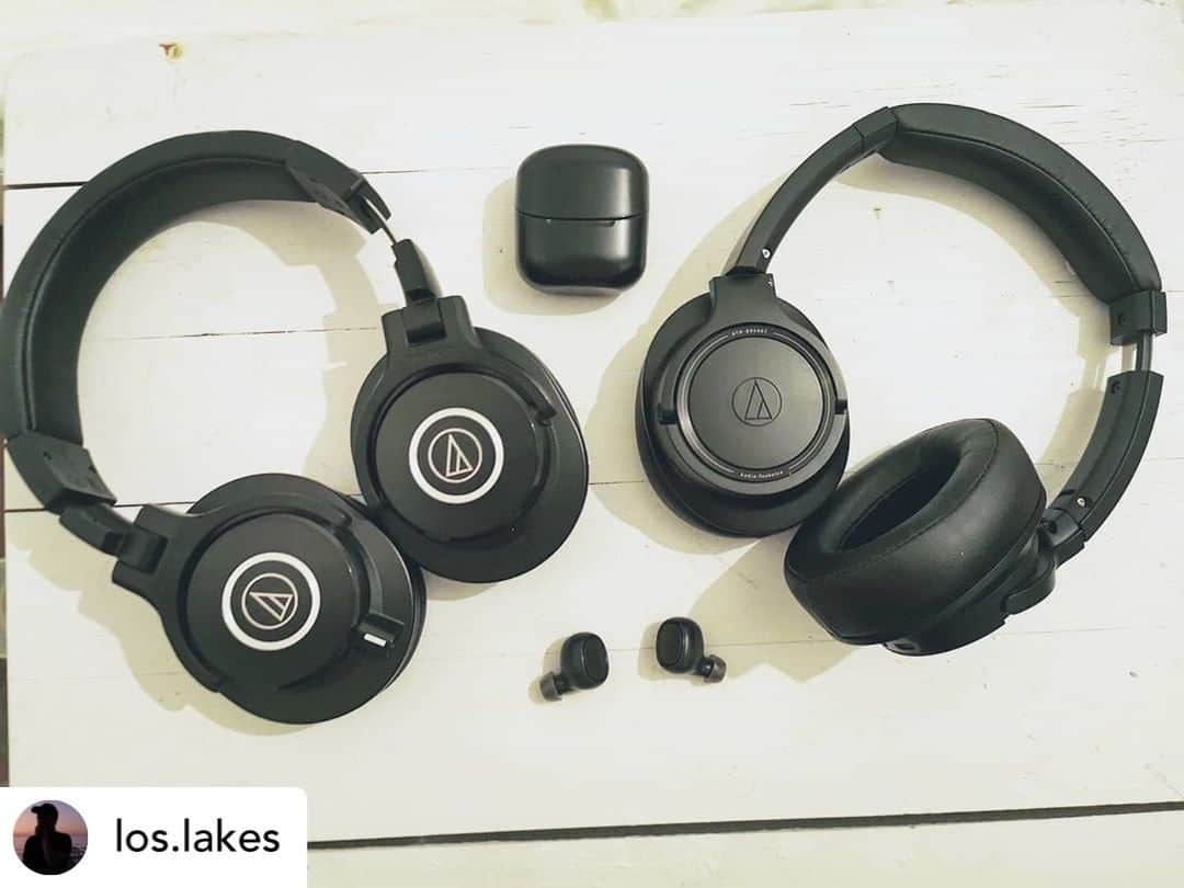 Audio-Technica USAさんのインスタグラム写真 - (Audio-Technica USAInstagram)「#FanPhotoFriday: We should call this one extreme Fan Friday! Thank you for sharing and loving our headphones, @los.lakes. Follow the link in our bio to shop these headphones!⁠ .⁠ .⁠ .⁠ #AudioTechnica #ATHM40x #ATHSR50BT #ATHCK3TW #Headphones #Wireless #WirelessHeadphones #AudioGear」7月18日 0時35分 - audiotechnicausa