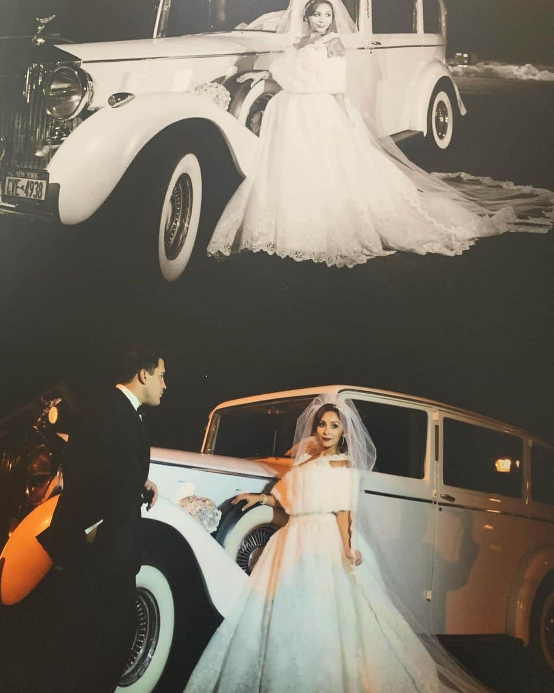 ニコール・ ポリッツィのインスタグラム：「OMG my mom just brought over my wedding albums & TAKE ME BACK!! GATSBY 🔥🔥」