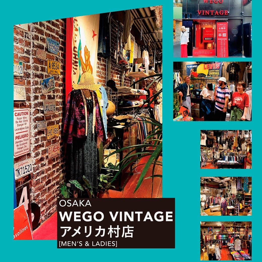 WEGOさんのインスタグラム写真 - (WEGOInstagram)「ㅤㅤㅤㅤㅤㅤㅤㅤㅤㅤㅤㅤㅤㅤ 年代、ジャンル問わずに多くの人に愛されている古着。 街の古着屋としてスタートしたWEGOから、ルーツでもある古着を豊富に取り扱う3店舗をご紹介。 ㅤㅤㅤㅤㅤㅤㅤㅤㅤㅤㅤㅤㅤㅤ 東京/原宿・下北沢、大阪/アメリカ村。この3つのエリアにショップを構えるWEGOでは、1万点近くの古着を常時ラインナップ。 各店、ショップごとに個別で通販も行っているので、近くにお住みでない方も、店舗SNSでは毎日入荷情報が更新されているので、思いがけず気になる古着が見つかるかも。 ㅤㅤㅤㅤㅤㅤㅤㅤㅤㅤㅤㅤㅤㅤ ［TOKYO］ WEGO TOKYO 原宿店　@wego_vintage_harajuku  東京都渋谷区神宮前4-31-10 YMスクウェア原宿 2F 03-5775-5585 ㅤㅤㅤㅤㅤㅤㅤㅤㅤㅤㅤㅤㅤㅤ WEGO 下北沢店　@wego_shimokita  東京都世田谷区北沢2-29-3 オークプラザ1F 03-5790-5525 ㅤㅤㅤㅤㅤㅤㅤㅤㅤㅤㅤㅤㅤㅤ ［OSAKA］ WEGO VINTAGE アメリカ村店　@wego_americamura  大阪府大阪市中央区西心斎橋1-16-8 06-6125-5944 ㅤㅤㅤㅤㅤㅤㅤㅤㅤㅤㅤㅤㅤㅤ #WEGO #ウィゴー #used #ユーズド  #古着」7月17日 16時20分 - wego_official