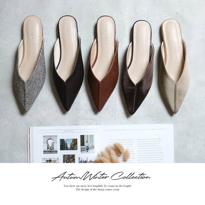 AmiAmi（アミアミ）Shoes Shopさんのインスタグラム写真 - (AmiAmi（アミアミ）Shoes ShopInstagram)「. . 品番:TS1756 人気ミュールにAW color登場💭 . . 本日20時〜販売開始🙋🏼‍♀️♥️ トレンド素材もおとなベーシック カラーなら使いやすい…✍🏼🌿 . . #フラット#フラットシューズ  #ミュール#フラットミュール #amiami_shoes#センターシーム #サテン#チェック#型押しミュール」7月17日 16時58分 - amiami_shoes