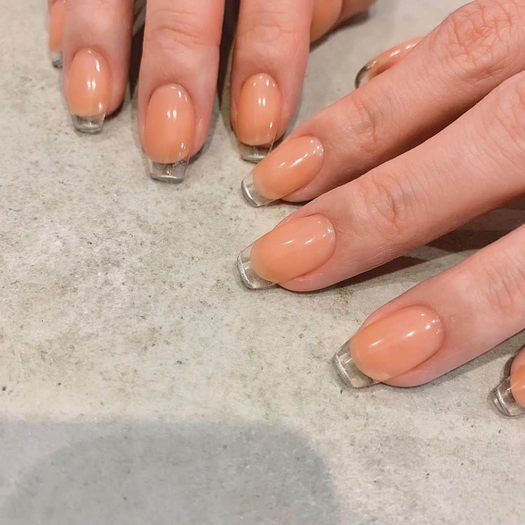 山岸逢花さんのインスタグラム写真 - (山岸逢花Instagram)「nail 🐈💭 . . . #クリアフレンチ  かわいい🥺写真じゃ伝わらないけど 可愛いと言ってもらえる事が多い♥ . . . #山岸逢花 #あいぱん #AV女優 #AV #aikayamagishi」7月17日 17時32分 - ayakayamagishi_