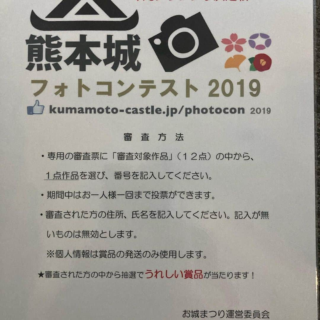 熊本城さんのインスタグラム写真 - (熊本城Instagram)「熊本城フォトコンテスト2019年間グランプリ決定戦は城彩苑わくわく座一階エントランスで開催中です。  #kumamoto #japan #japantrip #instagood #instagramer」7月17日 17時35分 - kumamoto_castle