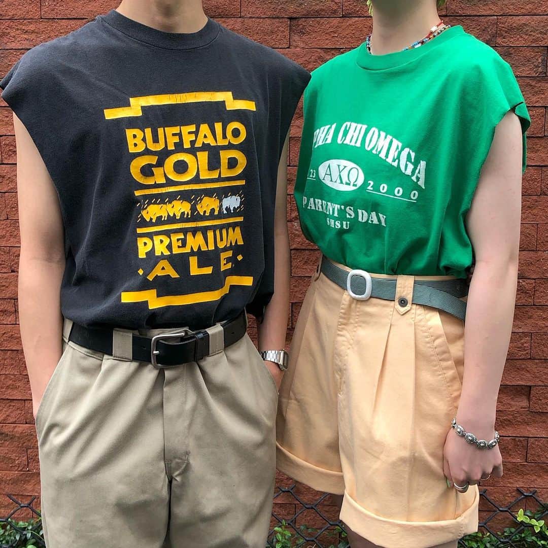 のインスタグラム：「#原宿シカゴ竹下店﻿ ﻿ 【 タンクトップ￥1200(tax)〜 】﻿ ﻿ 梅雨明けの暑くなる時期にぴったりの﻿ タンクトップ増量いたしました！！﻿ ﻿ メンズ、レディースともにお似合いですね🌈﻿ ﻿ 皆様のご来店お待ちしております💐﻿ ﻿ 原宿シカゴ竹下店﻿ 東京都渋谷区神宮前1-7-1 B1F﻿ 03-6721-0580﻿ 営業時間 12時〜20時﻿ JR原宿駅から徒歩3分﻿ 東京メトロ明治神宮前駅から徒歩5分ㅤㅤㅤㅤㅤㅤㅤㅤㅤㅤㅤㅤㅤㅤㅤㅤㅤㅤㅤㅤㅤㅤㅤㅤㅤ﻿ #タンクトップ#tanktop #原宿#原宿シカゴ#竹下通り#古着#古着屋#古着屋さん﻿ #古着女子#古着男子#フルジョ#フルダン#フリクロ﻿ #原宿#下北沢#吉祥寺#京都﻿ #harajuku#harajukuchicago#takeshitastreet﻿ #usedfashion#usedstyle#usedmix﻿ #usedclothing#vintage#out」