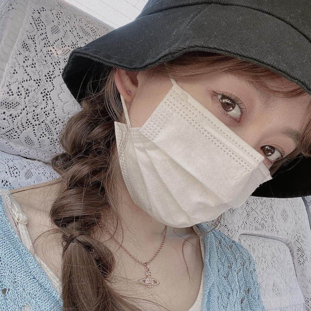 野島樺乃のインスタグラム：「=͟͟͞͞ ♡︎ . . #バケハ #fff #follwme #fashion #過去pic #🤍  #viviennewestwood #moussy」