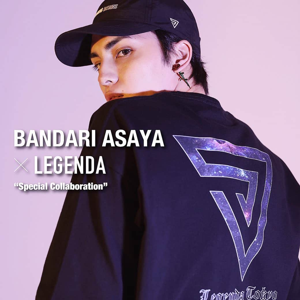 バンダリ亜砂也さんのインスタグラム写真 - (バンダリ亜砂也Instagram)「・ ・ ・ BANDARI ASAYA×LEGENDA "Special Collaboration" 2020.7.22(wed) Pre-Order. ・ LEGENDA @legenda_tokyo  コラボしました😍👏 是非！チェックしてください！ ・ ・ #バンダリ亜砂也 #legenda_tokyo」7月17日 18時55分 - asaya.0223