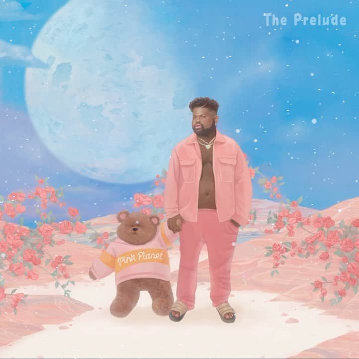 のインスタグラム：「【Pink Sweat$】 ピンク大好き👚大注目のR＆Bシンガーピンク・スウェッツのニューリリース「The Prelude」が配信開始となりました‼️ ✨ 甘いバラード曲「17」を含む全６曲入りの作品となっております💞 ✨ タイトルの通り、今後リリースされるであろう彼のデビューアルバム「Pink Planet」の前奏曲のような作品になっております❣️ ✨ ぜひチェックしてみてください☺️💕 #pinksweats #theprelude #17 #ピンクスウェッツ #おうちで音楽 #洋楽」