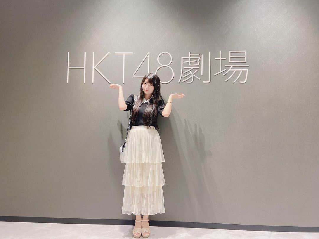 村上和叶さんのインスタグラム写真 - (村上和叶Instagram)「新しい専用劇場です﻿ ﻿ 私にとっては初めての専用劇場。この場所で、メンバーさん、スタッフの方々、そしてファンのみなさんと一緒に素敵な思い出を作っていきたいです。愛🖤﻿ ﻿ ﻿ ﻿ #西日本シティ銀行HKT48劇場  #HKT48劇場」7月17日 19時46分 - murakami_wakana