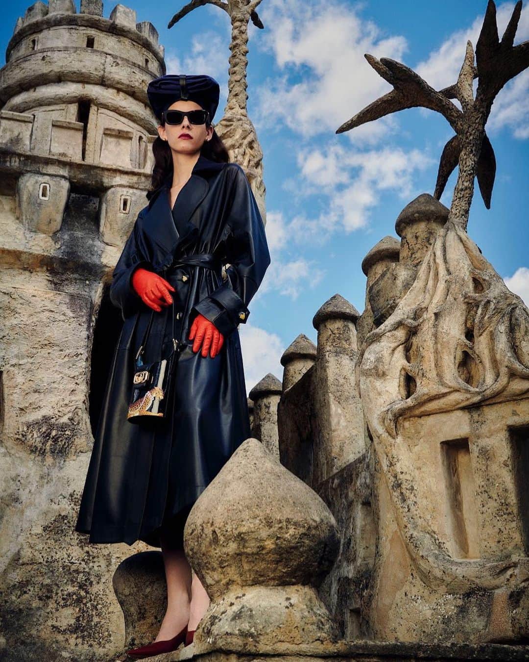 ランバンのインスタグラム：「#LanvinSS21, a dream as a reality - a fantasy of fashion. A subconscious desire for escape, adventure - joie de vivre, recaptured again. #LePalaisIdeal  #Lanvin」