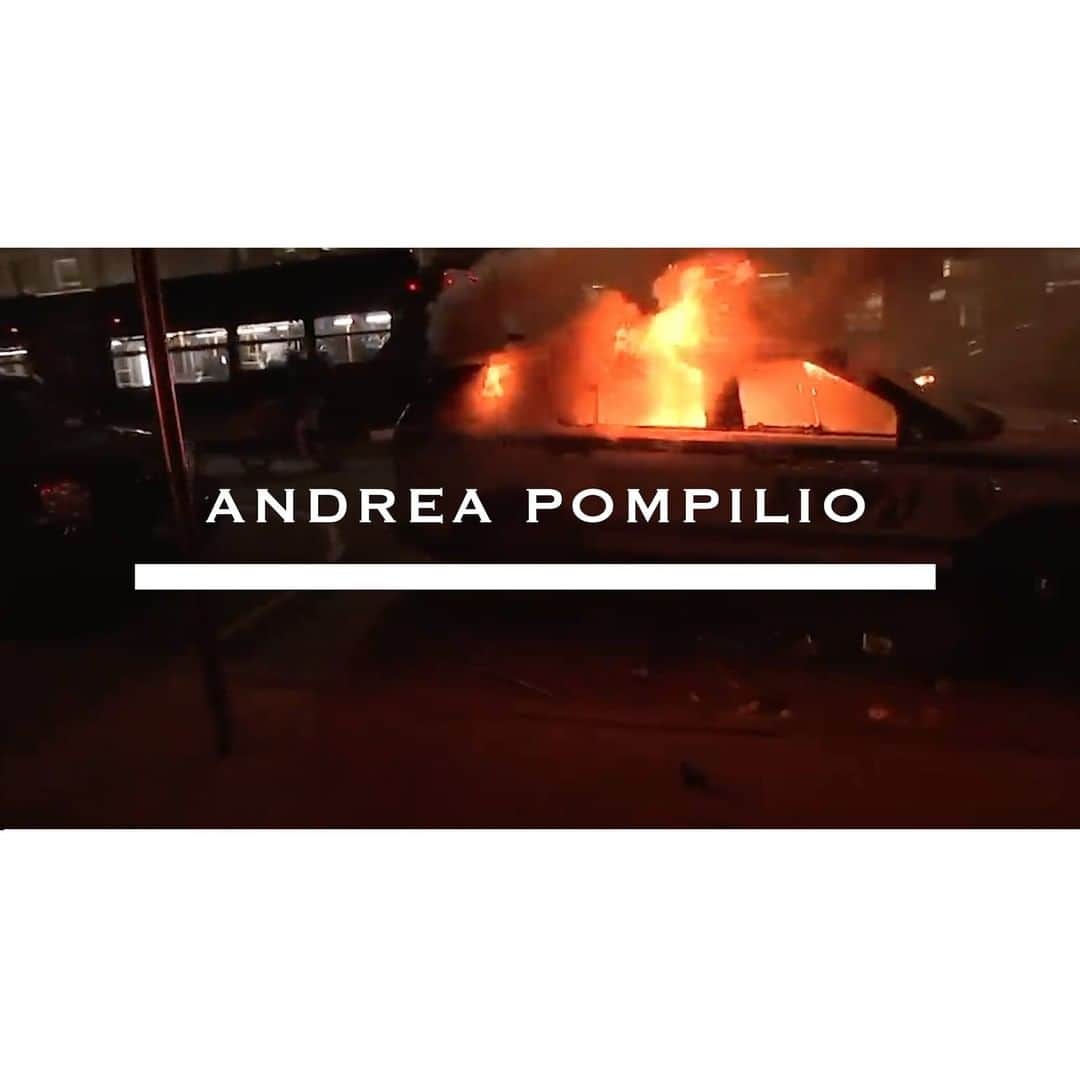アンドレアポンピリオのインスタグラム：「THE TITLE: INVOCATION OF MY DIVINE BROTHER  ⠀ NOT A FASHION MOVIE BY GIULIA ACHENZA  WATCH THE NEW VIDEO ON WWW.ANDREAPOMPILIO.IT ⠀  @chenzia_  @therealpopefrancis_  @federica.intelisano  ⠀ ⠀ #MFW #milanodigitalfashionweek  #cameramoda  #ANDREAPOMPILIO #LoveMeForeverOrNever #Madeinitaly #Milano」
