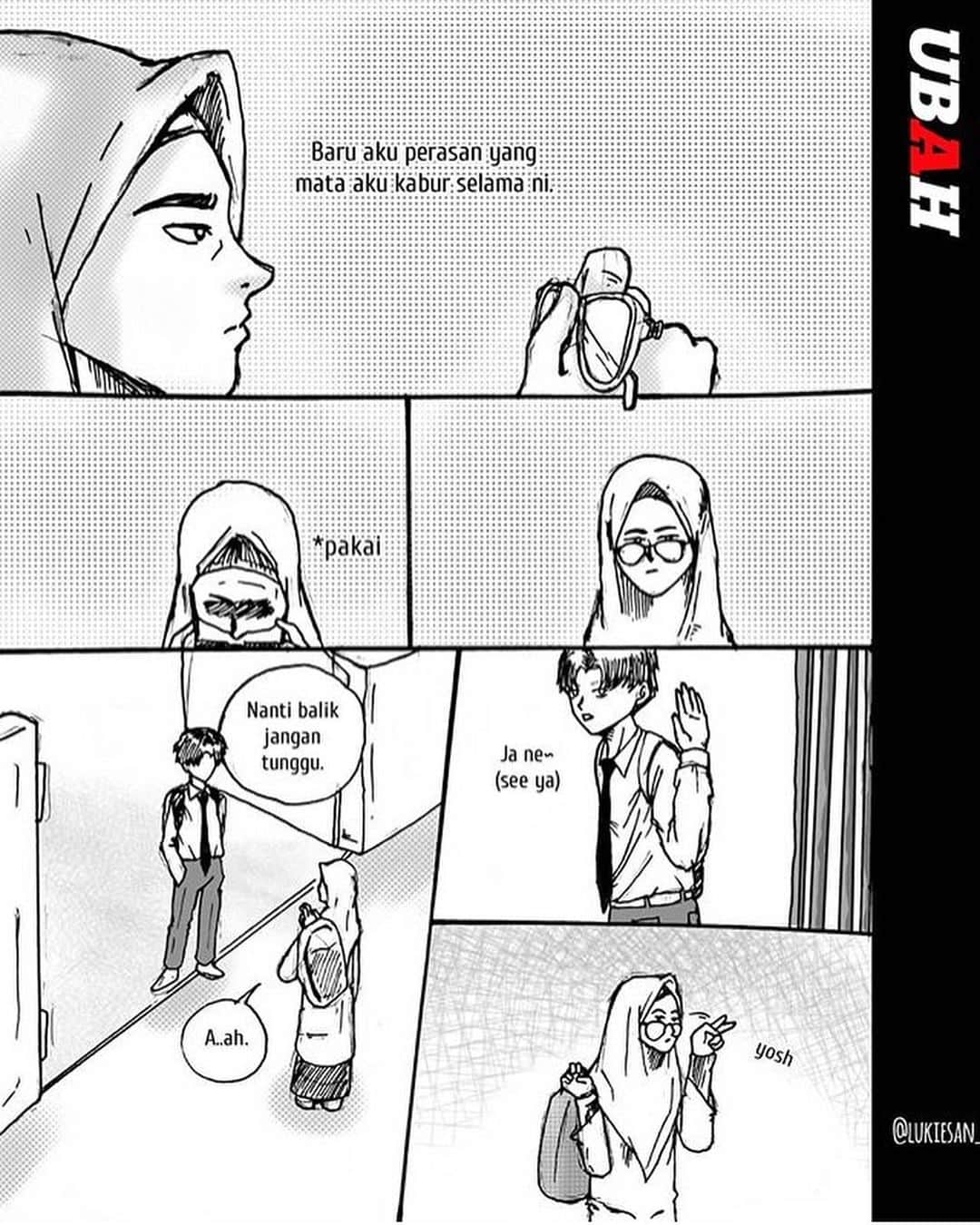 Koleksi Komik Malaysiaさんのインスタグラム写真 - (Koleksi Komik MalaysiaInstagram)「#Repost @lukiesan_ with @get_repost ・・・ UBAH Episode 3 part 2 Genre - kehidupan sekolah, romance, pelik • Adakah Mat sebab di sebalik fenomena Ubah ini ? • Share this newborn comic✨ • #artmalaysia #art #artist #newbie #newborn #sketching #inking #sketchink #malaysiaart #sakuramicron #pelukis #pelukismalaysia #malaysiaart #yati #izat #switch #comicpages #comic #comicmalaysia #ubahbylukiesan」7月17日 20時22分 - tokkmungg_exclusive