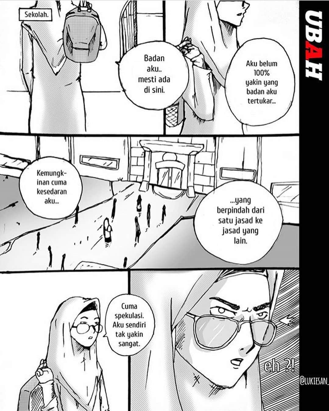 Koleksi Komik Malaysiaさんのインスタグラム写真 - (Koleksi Komik MalaysiaInstagram)「#Repost @lukiesan_ with @get_repost ・・・ UBAH Episode 3 part 2 Genre - kehidupan sekolah, romance, pelik • Adakah Mat sebab di sebalik fenomena Ubah ini ? • Share this newborn comic✨ • #artmalaysia #art #artist #newbie #newborn #sketching #inking #sketchink #malaysiaart #sakuramicron #pelukis #pelukismalaysia #malaysiaart #yati #izat #switch #comicpages #comic #comicmalaysia #ubahbylukiesan」7月17日 20時22分 - tokkmungg_exclusive