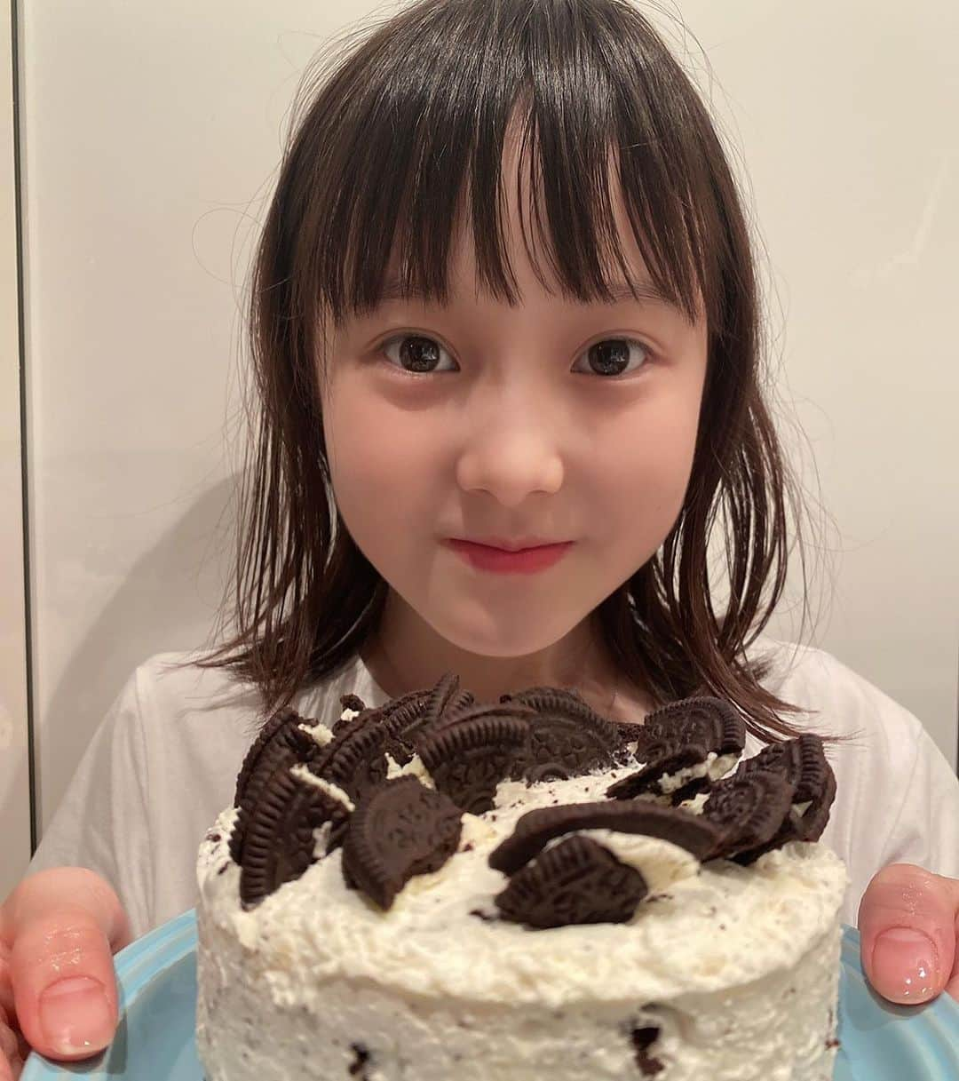 本田紗来さんのインスタグラム写真 - (本田紗来Instagram)「お菓子作りおひさしぶりぶり〜☺︎ 人生2回目【オレオケーキ】🍪🍰 分量間違えたのは秘密😏🤨ママパパにどうぞ！したけど、 美味しい！って言ってもらえた！😜😜😜」7月17日 20時33分 - sara_honda0404