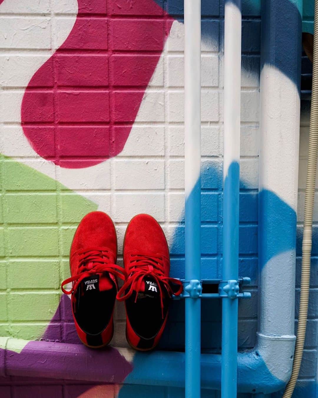 SUPRA TOKYOさんのインスタグラム写真 - (SUPRA TOKYOInstagram)「. 【STACKS Ⅱ】 -RED GUM- In Store & Online. . #suprafootweartokyo #stacks2 #sneaker #red #suedefabric #harajuku #tokyo #odaiba」7月17日 20時35分 - supratokyo