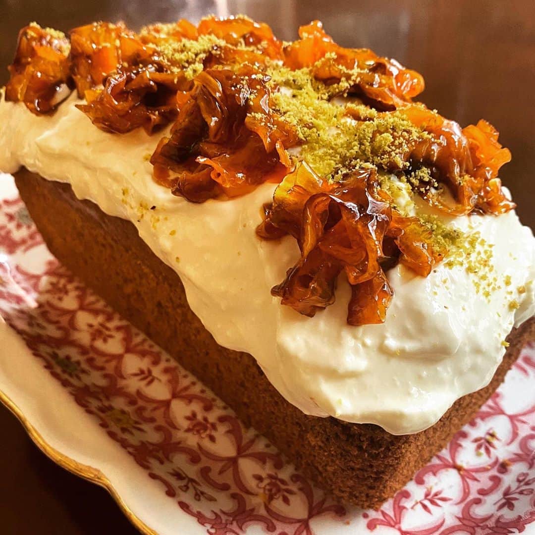 エイミーのインスタグラム：「carrot cake🥕」