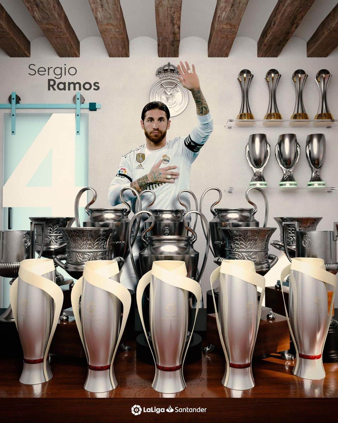 LFPさんのインスタグラム写真 - (LFPInstagram)「🏆 2006/07 🏆 2007/08 🏆 2011/12 🏆 2016/17 🏆 2019/20  @sergioramos has won his FIFTH #LaLigaSantander title! • 🏆 2006/07 🏆 2007/08 🏆 2011/12 🏆 2016/17 🏆 2019/20  ¡#SergioRamos conquista su QUINTO TÍTULO de #LaLiga Santander y aumenta su palmarés! • #RealMadrid #Football #Winners」7月17日 21時59分 - laliga