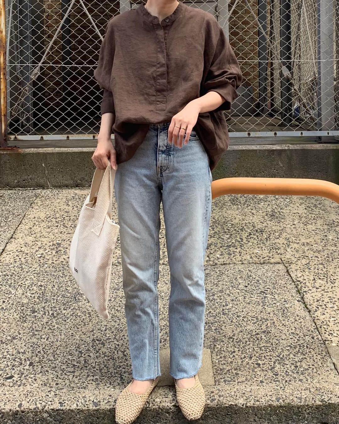 のインスタグラム：「﻿ 　﻿ ラフにね🧸﻿ ﻿ #ファッション#コーデ#コーディネート#fashion #coordinate #code #オシャレ #ootd #outfit #wear﻿」