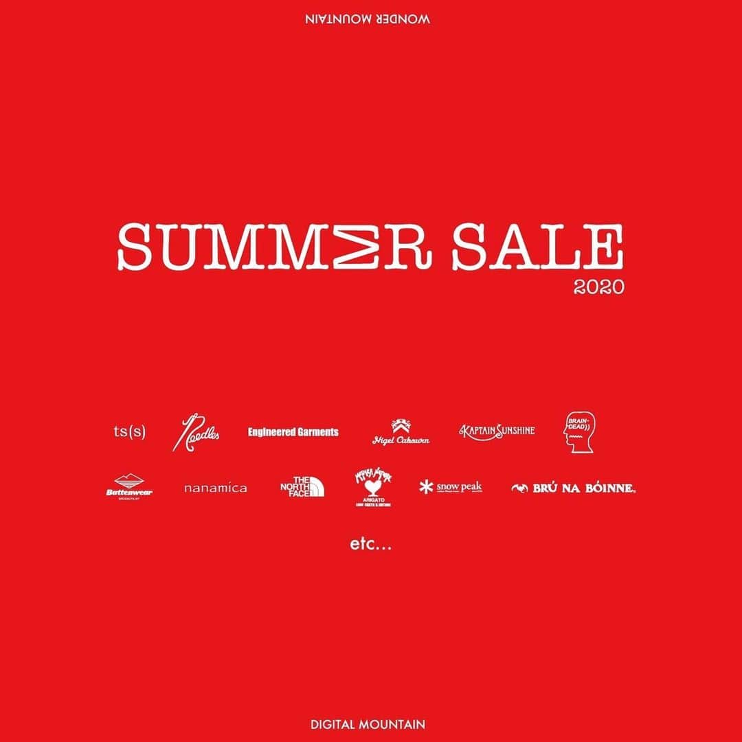 wonder_mountain_irieさんのインスタグラム写真 - (wonder_mountain_irieInstagram)「［SUMMER SALE START !!］ _ 〈online store / @digital_mountain〉 https://www.digital-mountain.net _ 【オンラインストア#DigitalMountain へのご注文】 *24時間受付 *15時までご注文で即日発送 tel：084-973-8204 _ We can send your order overseas. Accepted payment method is by PayPal or credit card only. (AMEX is not accepted)  Ordering procedure details can be found here. >>http://www.digital-mountain.net/html/page56.html  _ 本店：#WonderMountain  blog>> http://wm.digital-mountain.info _ 〒720-0044  広島県福山市笠岡町4-18  JR 「#福山駅」より徒歩10分 #ワンダーマウンテン #japan #hiroshima #福山 #福山市 #尾道 #倉敷 #鞆の浦 近く _ 系列店：@hacbywondermountain」7月17日 22時47分 - wonder_mountain_