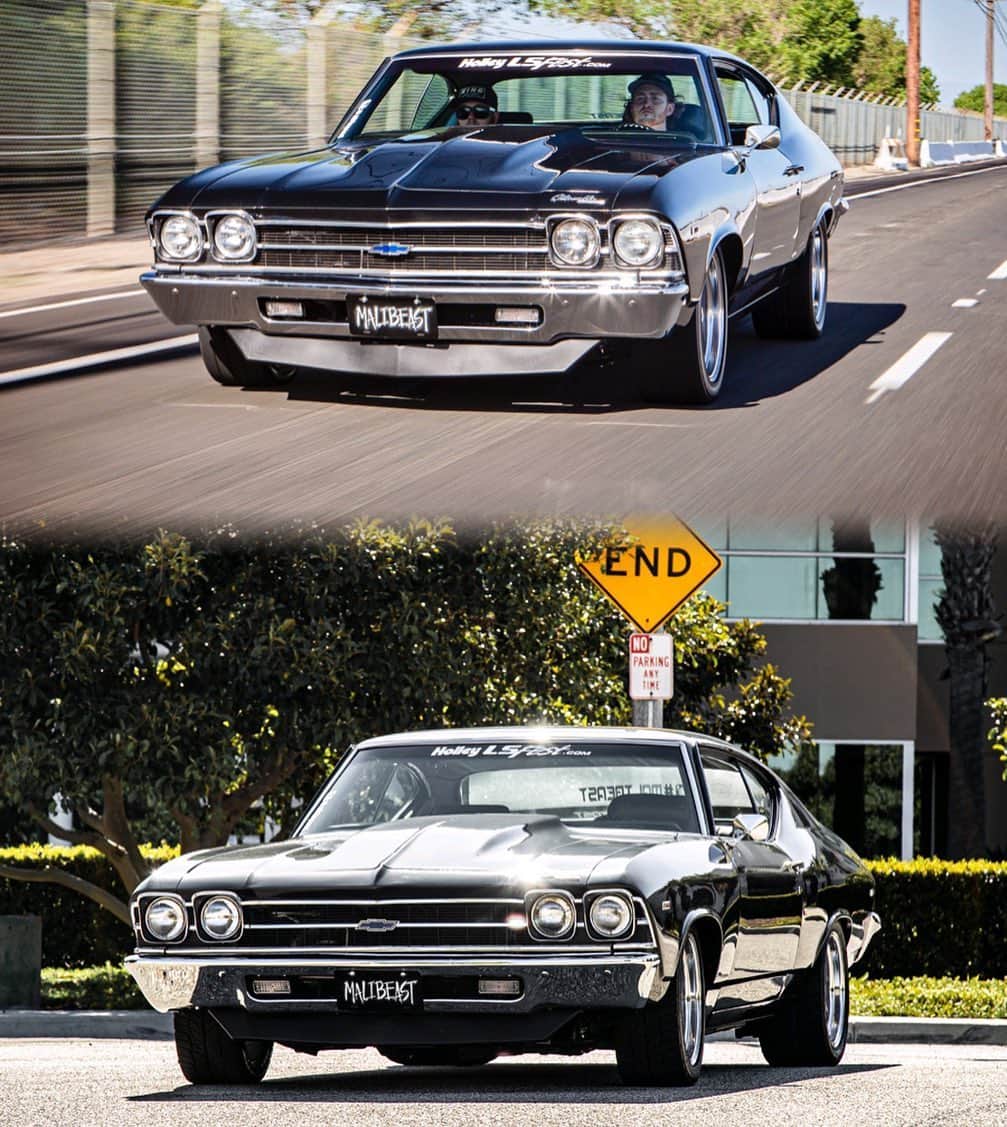 Classics Dailyさんのインスタグラム写真 - (Classics DailyInstagram)「Friday Feed Check @All4Speed - Guys if you’re not following this owner builder you’re missing out.  Also help @all4speed and his ‘69 LS Swapped Chevelle hit 10k today.  _ 📸 (T) @thee_rod (B)@tylercatesphotos  #classiccar #musclecar #hotrod #ls7 #restomod #classicsdaily #streetrod #protouring #streetcar #customcar #chevelle #69chevelle  #chevychevelle #prostreet」7月17日 23時46分 - classicsdaily