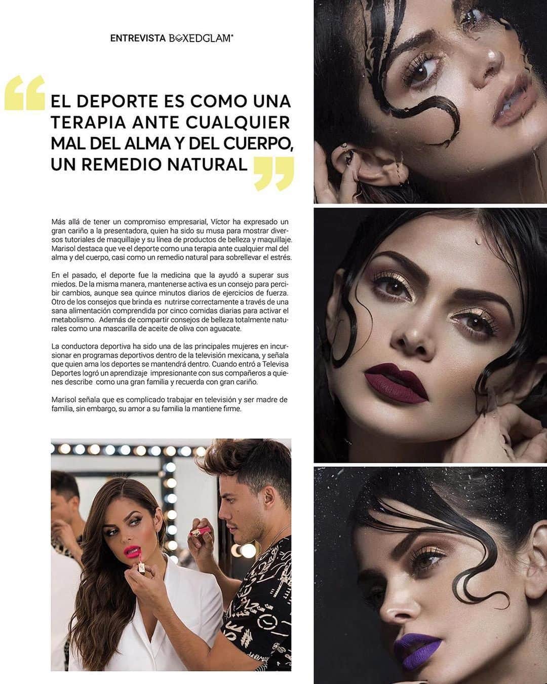マリソル・ゴンザレスさんのインスタグラム写真 - (マリソル・ゴンザレスInstagram)「💛🧡🤎🖤❤️  @boxedglam   💛🧡🖤🤎❤️  #makeup @vicoguadarrama #pics @theoscarvalle」7月18日 9時09分 - marisolglzc