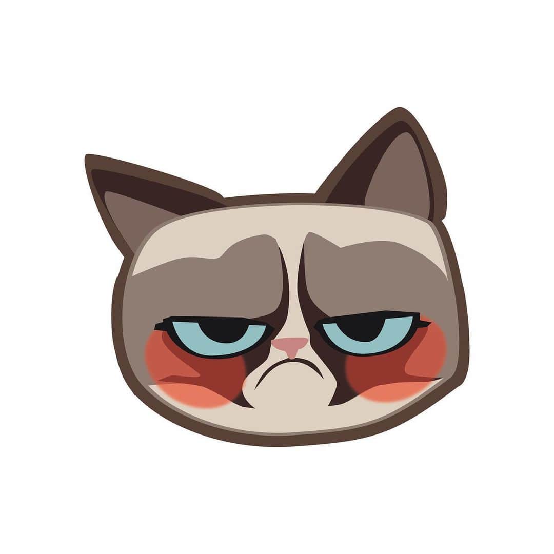 Grumpy Catさんのインスタグラム写真 - (Grumpy CatInstagram)「Worst #WorldEmojiDay Ever  Download Grumpmoji Stickers on the @apple AppStore」7月18日 9時42分 - realgrumpycat