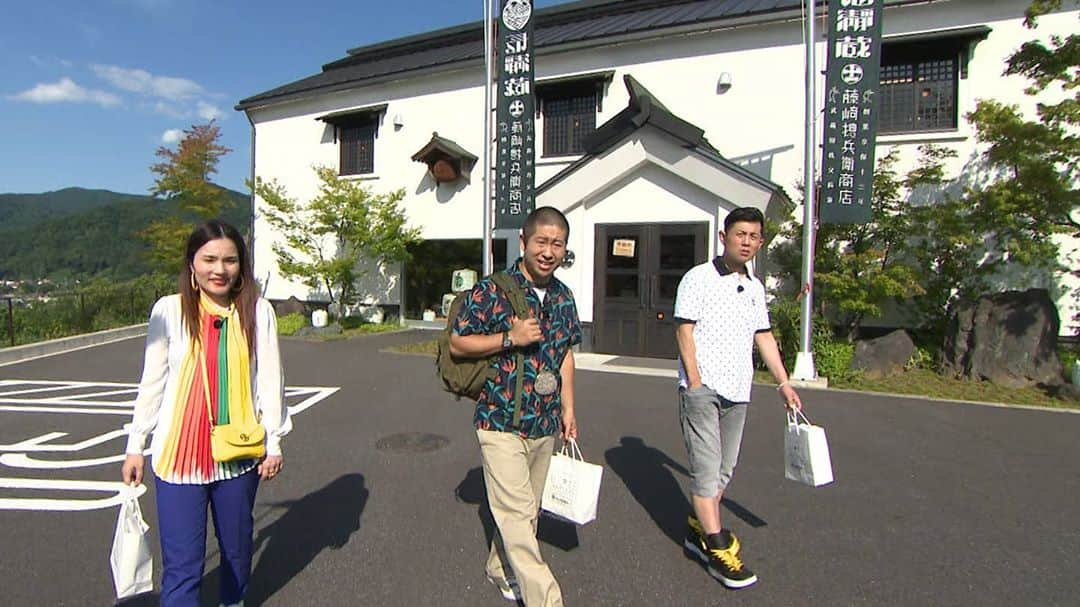 フジテレビ「なりゆき街道旅」さんのインスタグラム写真 - (フジテレビ「なりゆき街道旅」Instagram)「明日7/19(日)12時～フジテレビ‬‬‬‬‬‬にて放送のなりゆき街道旅‬‬‬‬‬‬は的場浩司と秩父・長瀞で‬‬‬3ヶ月ぶりの旅再開！スイーツ男子・的場さん絶賛のかき氷に秩父名物みそカツも！的場さんの役者人生を変えた浅野温子の一言とは!？ #なりゆき街道旅 #秩父 #長瀞 #ハライチ澤部 #的場浩司 #平野ノラ #スイーツ #かき氷 #みそカツ #役者 #人生 #浅野温子」7月18日 9時58分 - nariyuki_kaido_tabi