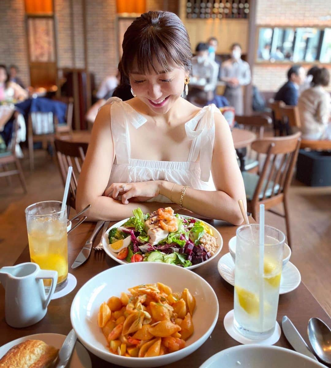 小川ひとみさんのインスタグラム写真 - (小川ひとみInstagram)「束の間のサラダランチ🥗✨ リニューアルオープンを心待ちにしていた ユニオンスクエアにやっと行けました🥰 #ミッドタウン #ユニオンスクエア #tokyolife」7月18日 10時05分 - hitomy220