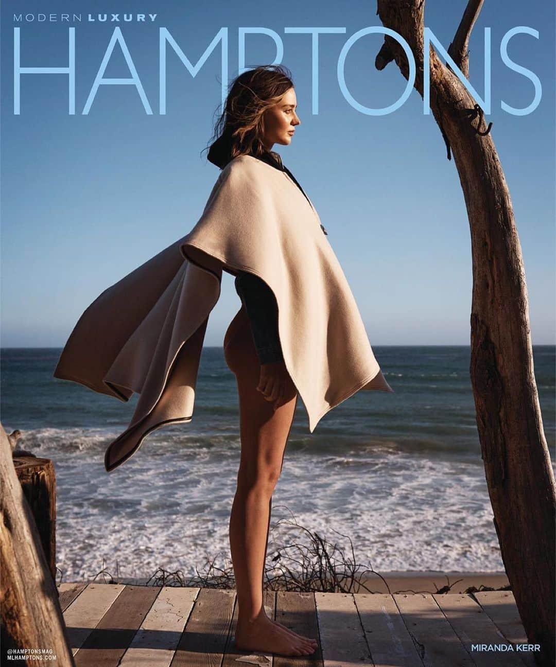 ミランダ・カーさんのインスタグラム写真 - (ミランダ・カーInstagram)「@hamptonsmag cover out now 🌊🦋💙」7月18日 1時53分 - mirandakerr