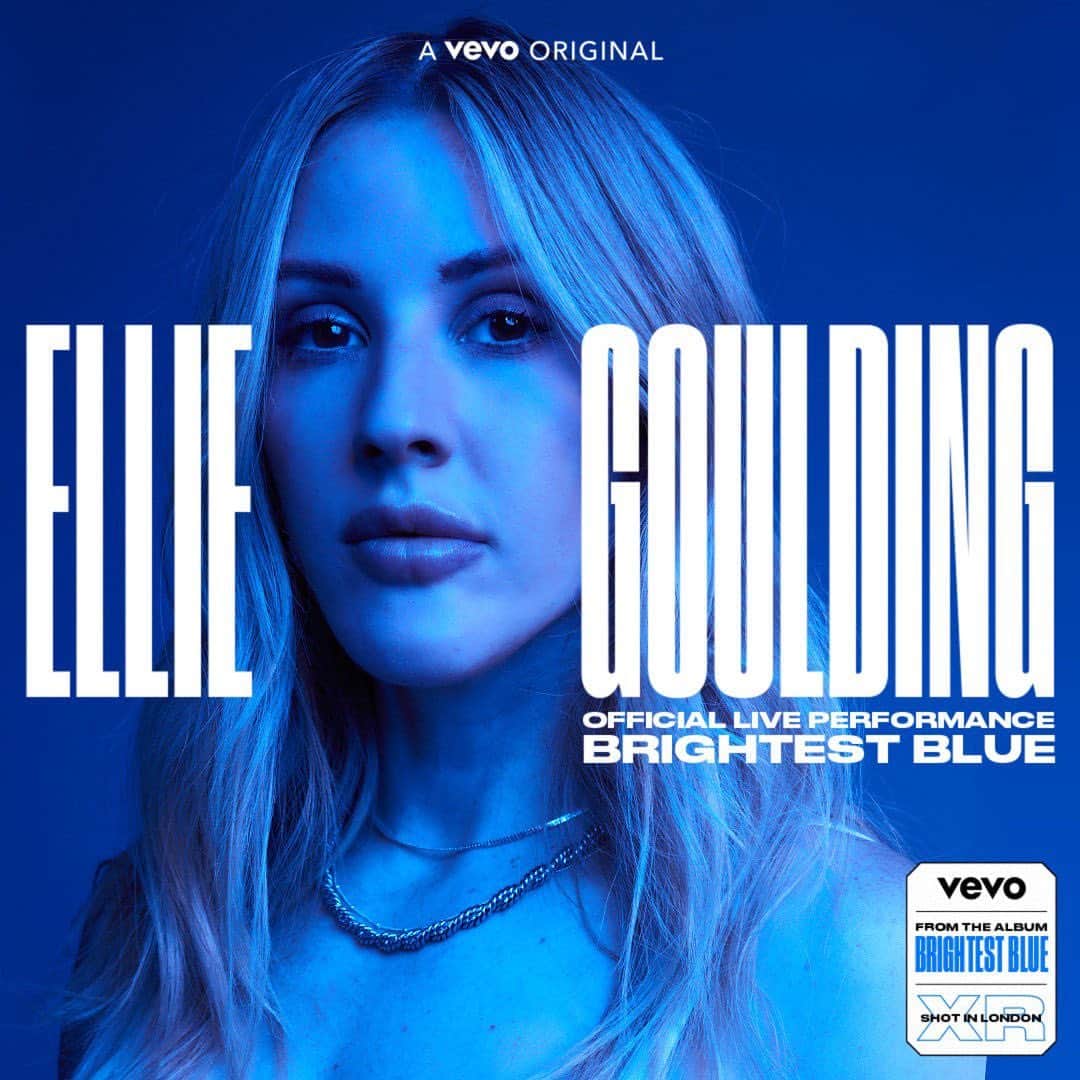 Vevoさんのインスタグラム写真 - (VevoInstagram)「Enter @elliegoulding's bold and beautiful universe in an exclusive XR live performance of the title track from her latest album #BrightestBlue 💙 ⠀⠀⠀⠀⠀⠀⠀⠀⠀ ▶️[Link in bio] #EllieGoulding #BrightestBlue」7月18日 1時53分 - vevo