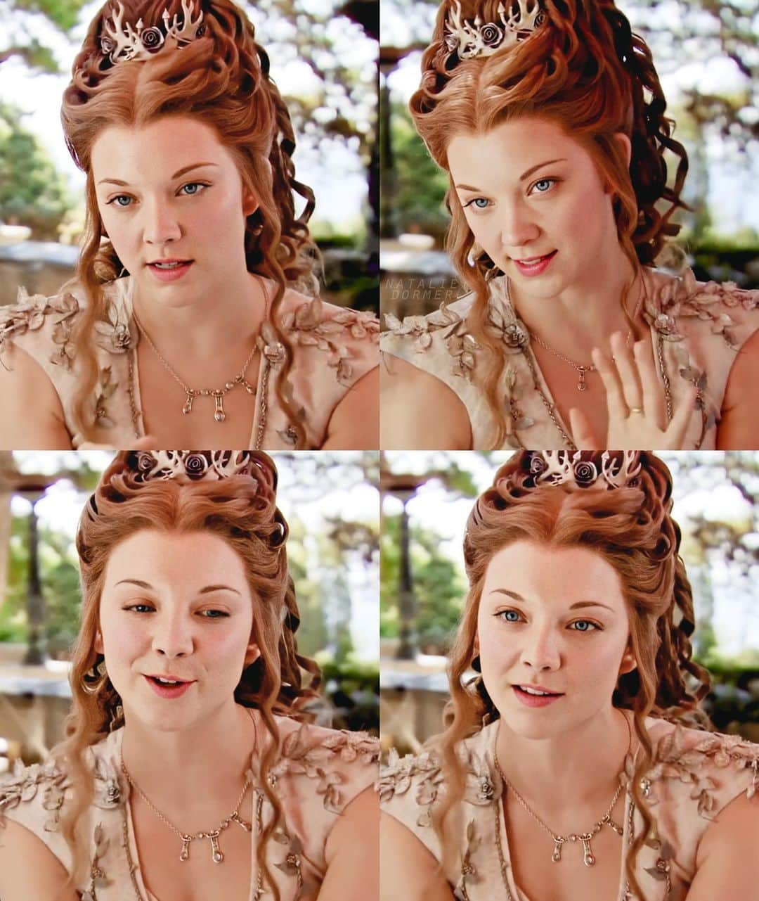 ナタリー・ドーマー（ファンアカウント）のインスタグラム：「#NatalieDormer Margaery’s wedding look was on POINT 👏🏼」