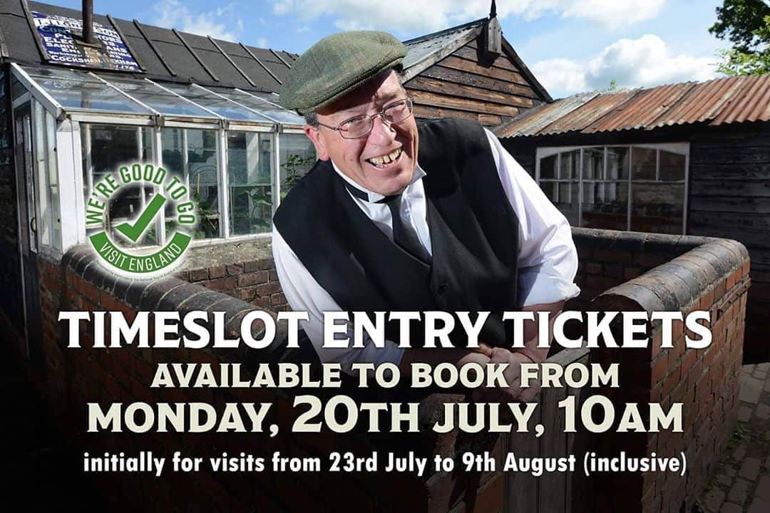 のインスタグラム：「❗️🎫 TICKET ANNOUNCEMENT 🎫❗️  We’re excited to be reopening our doors on 23rd July and welcoming you to the museum again!  For everyone’s safety, entry will be by pre-booked timeslot for ALL visitors (including Friends of Beamish members and Unlimited Pass holders). Tickets will be available on our website from Monday, 20th July at 10am.  The safety of visitors, staff and volunteers is our number one priority and we’ve introduced additional health and hygiene measures across the museum.   Please see our website to find out more about how to book tickets, Unlimited Pass enquiries and our COVID-19 Secure safety measures.  We want to say a massive thank you for your amazing support and understanding, it really means a lot to us all. We can’t wait to see you again!  #reopening #BeamishIsBack」