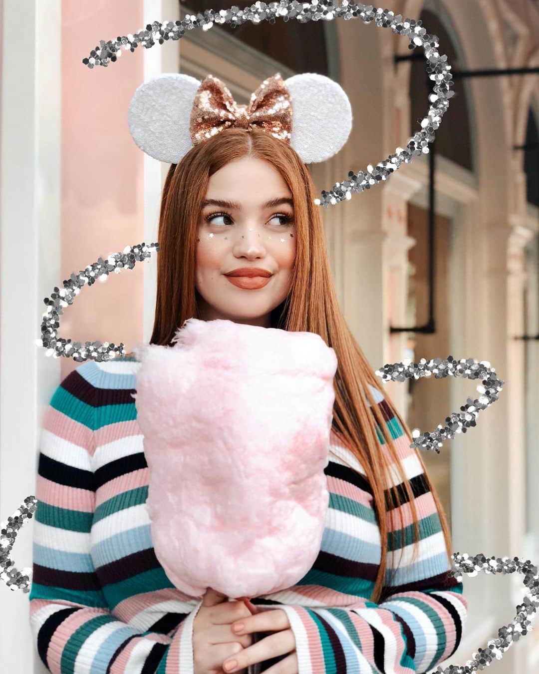 ブリー・キッシュのインスタグラム：「happy 65th birthday, disneyland 🎠✨💕🍨」