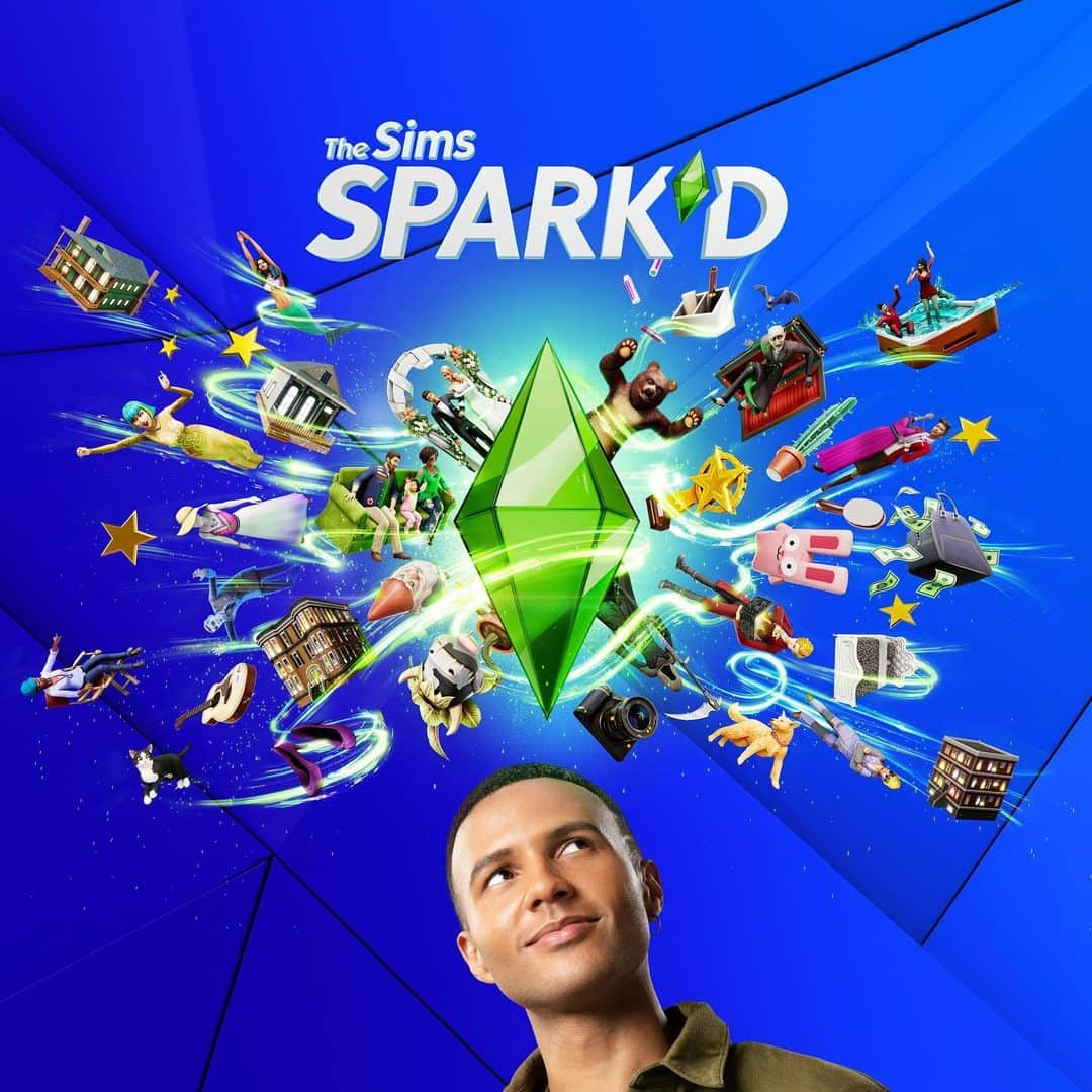 シェイン・ビットニー・クロンのインスタグラム：「Two of my favorites colliding! My heart, @rayvonowen, and my favorite game, "The Sims," are coming together in the new reality competition show The Sims Spark'd. I’m so proud of you, Rayvon!  I know I’m one of millions who grew up playing (I occasionally still play!) "The Sims." The inventive game has always been a leader in diversity and inclusion in gaming, promoting people from all walks of life and evolving with the times. I remember when I first played, I would try to make two male Sims kiss and the avatars would react with disgust, but now they can get married and become parents! #Progress ☺️  Please watch and support the show, if you can, not only because I love the game and my handsome fiancé is the host, but also because it is important to support inclusive shows that embrace diversity. The more we do, the more likely companies will continue to invest and produce projects that reflect and represent all of us!  The Sims Spark’d will premiere on TBS tonight! Check your local listings for air time!」