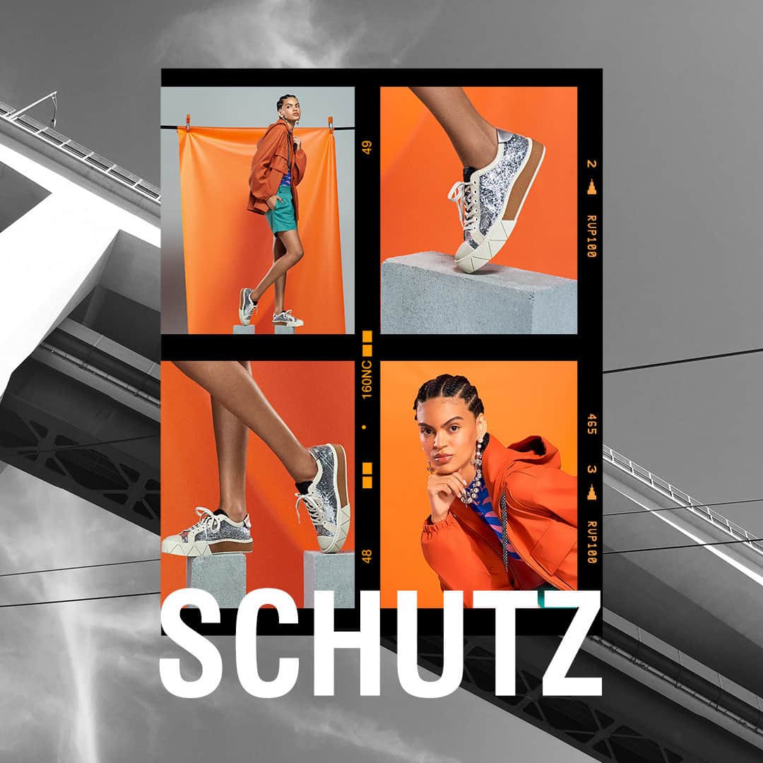 Schutzのインスタグラム：「GET THE FRIDAY MOOD - SCHUTZ URBAN GLITTER ❤️ #newin #schutzurban」