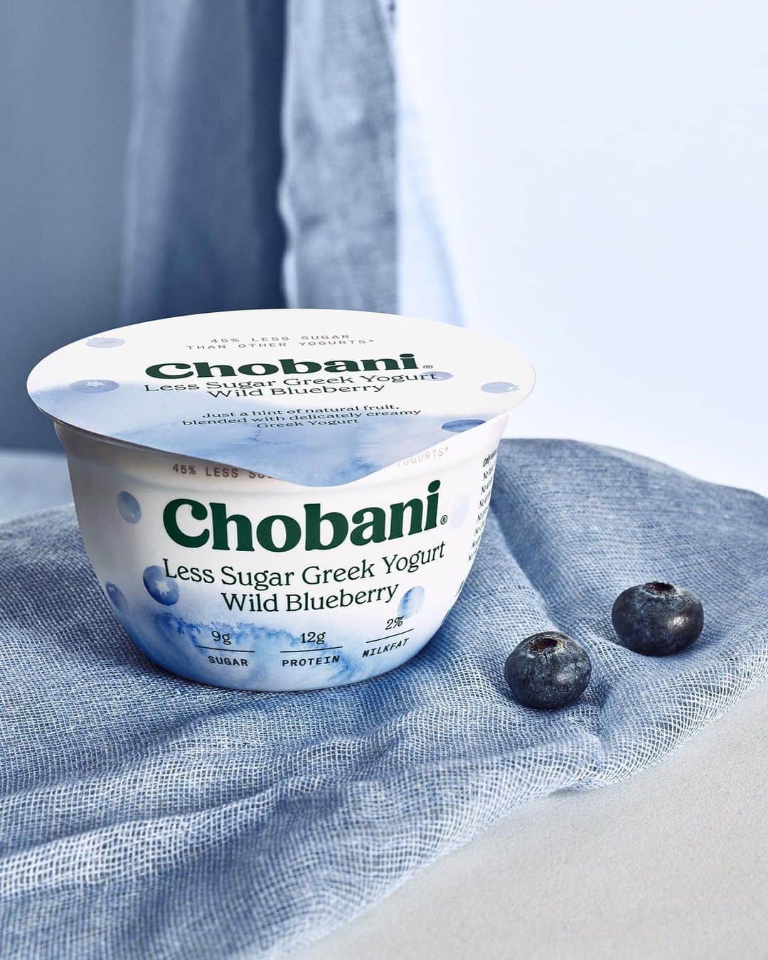 Chobaniのインスタグラム：「Need a little more Less? Us, too. Which flavor of Chobani Less Sugar Greek Yogurt is for you?  * * *Chobani® Less Sugar Greek Yogurt: 9g sugar per 5.3oz; other yogurts: avg. 17g sugar per 5.3oz」
