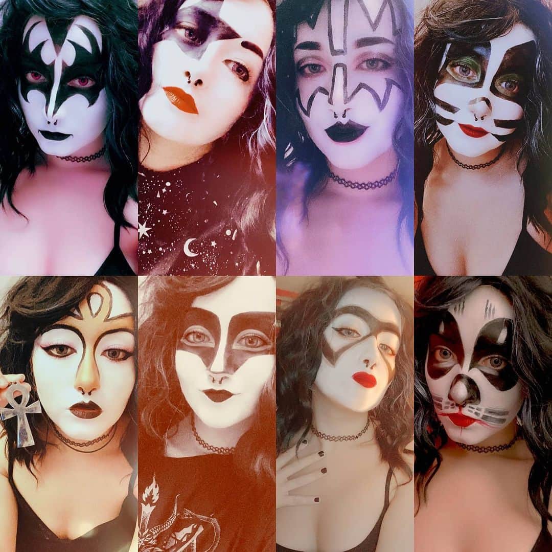 KISSさんのインスタグラム写真 - (KISSInstagram)「#KISSARMYROCKS! KISS fan Bex Bromley rockin' the iconic #KISS makeup. SO COOL!   Have you ever put on the makeup, #KISSARMY? Who were you? Show us at KISSOnline.com/letters.」7月18日 4時29分 - kissonline
