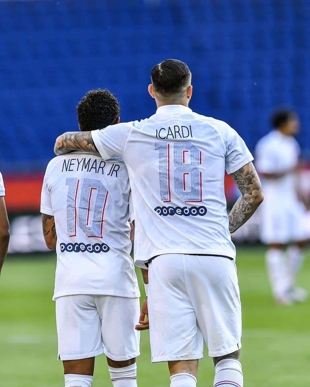 パリ・サンジェルマンFCさんのインスタグラム写真 - (パリ・サンジェルマンFCInstagram)「Restart at the Parc des Princes ✔️ #ParisSaintGermain 7️⃣ - 0️⃣ #WaaslandBeveren  ⚽️ 21' #Vukotic (O.G) ⚽️ 28' #NeymarJr (penalty) ⚽️ 47' #MauroIcardi ⚽️ 60' #KylianMbappé ⚽️ 65' #ChoupoMoting ⚽️ 66' #ChoupoMoting  ⚽️ 93' #MbeSoh  #ParisSaintGermain #PSG #Paris #Football #AllezParis #ICICESTPARIS #Mbappé #Neymar #NJR #Icardi #PSGWBE」7月18日 4時48分 - psg