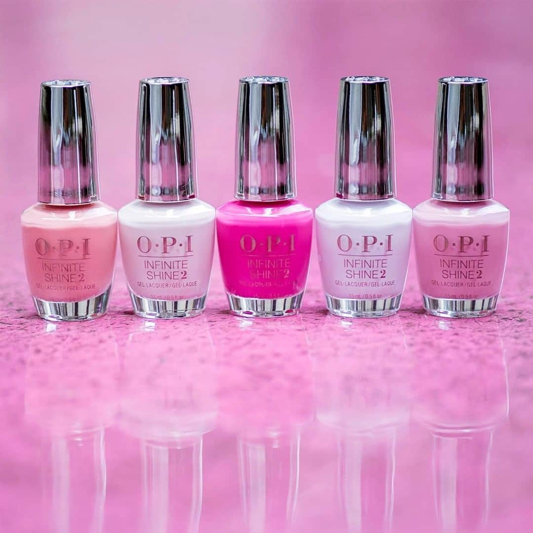 OPIさんのインスタグラム写真 - (OPIInstagram)「What (pink) dreams are made of 💕Comment pink emojis if you love a good #pinkpolish!   Shades L to R: #TagusInThatSelfie, #SuziChasesPortugueese, #NoTurningBackFromPinkStreet, #LisbonWantsMoorOPI, and #YouveGotNataOnMe   #OPILisbon #Pink #PinkPolish #nails💅 #nailsofinstagram #opi #coloristheanswer #opiobsessed」7月18日 5時01分 - opi