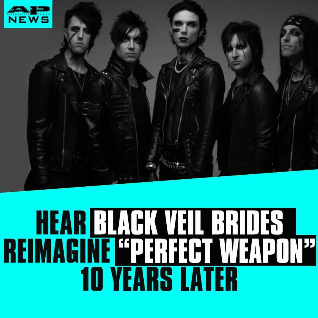 Alternative Pressさんのインスタグラム写真 - (Alternative PressInstagram)「LISTEN: Hear another glimpse of @blackveilbrides’ forthcoming release ‘Re-Stitch These Wounds’ with the reimagined “Perfect Weapon” ⁠ LINK IN BIO⁠ .⁠ .⁠ .⁠ #blackveilbrides #bvb #bvbarmy #westitchthesewounds #restitchthesewounds #perfectweapon #andyblack #andybiersack #jinxx #christiancoma #jakepitss #lonnyeagleton #alternativepress #altpress」7月18日 5時01分 - altpress