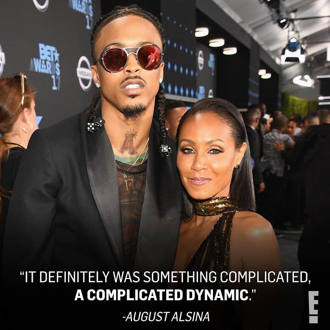 E! Onlineさんのインスタグラム写真 - (E! OnlineInstagram)「August Alsina has now shared his honest reaction after Jada Pinkett Smith referred to their relationship as an "entanglement." Link in bio for what he had to say about her #RedTableTalk episode. (📷: Getty)」7月18日 7時02分 - enews