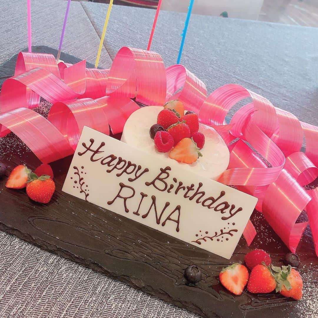 脇田璃奈のインスタグラム：「早めのおめでとうしてもらった🥰🥰 . . . #birthday #ilbrio」