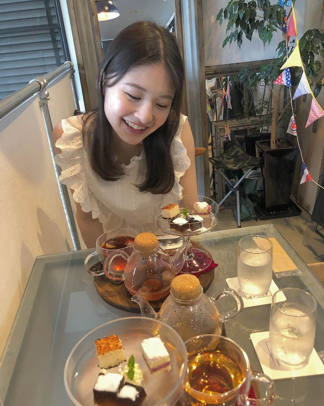 大隣望鈴さんのインスタグラム写真 - (大隣望鈴Instagram)「‪‪☺︎‬  好きな食べ物は何ですか？🍔🍜🍣🍰」7月18日 18時47分 - mile_ilemi_official