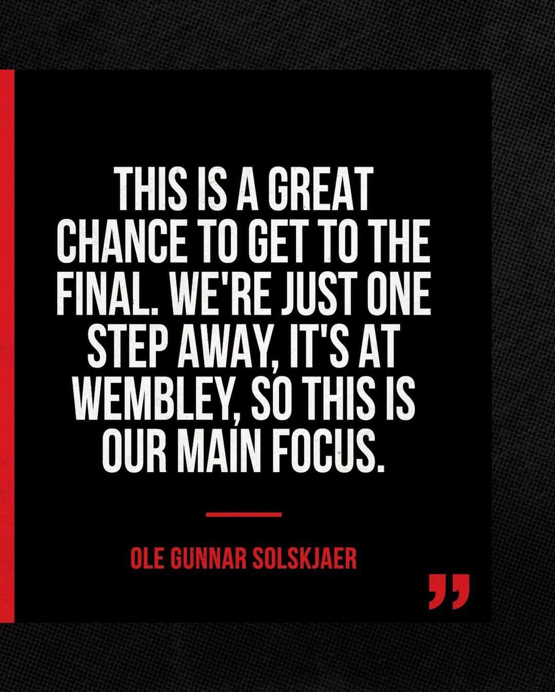 マンチェスター・ユナイテッドさんのインスタグラム写真 - (マンチェスター・ユナイテッドInstagram)「💬 For Ole, Sunday's game is the only one that matters. #MUFC #FACup #Solskjaer」7月18日 19時32分 - manchesterunited