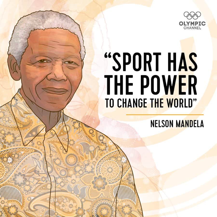 オリンピックチャンネルさんのインスタグラム写真 - (オリンピックチャンネルInstagram)「On #MandelaDay, we remember his wise words as an acknowledgment of the positive effect sport has on society. ⁠⠀ ⁠⠀ #Olympics #NelsonMandela #StrongerTogether @unitednations」7月18日 19時48分 - olympicchannel_x