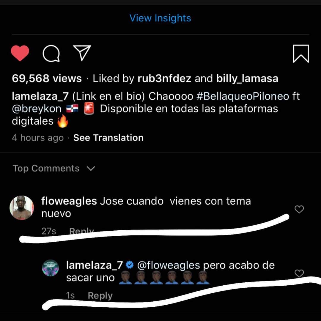 ホセ・レイエスのインスタグラム：「Mi fan número 1🤦🏿‍♂️」