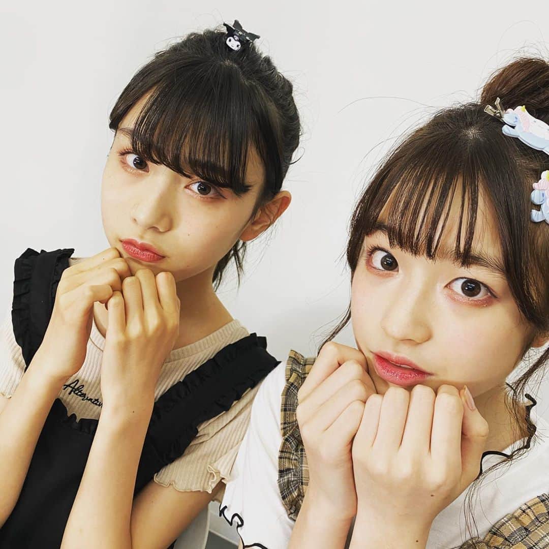 ニコ☆プチのインスタグラム：「地雷メイクやってみた！﻿ ﻿ YouTubeみてね💕﻿ ﻿ ﻿ #ニコプチ﻿ #ニコプチTV﻿ #地雷メイク﻿ #近藤藍月﻿ #葛西杏也菜」