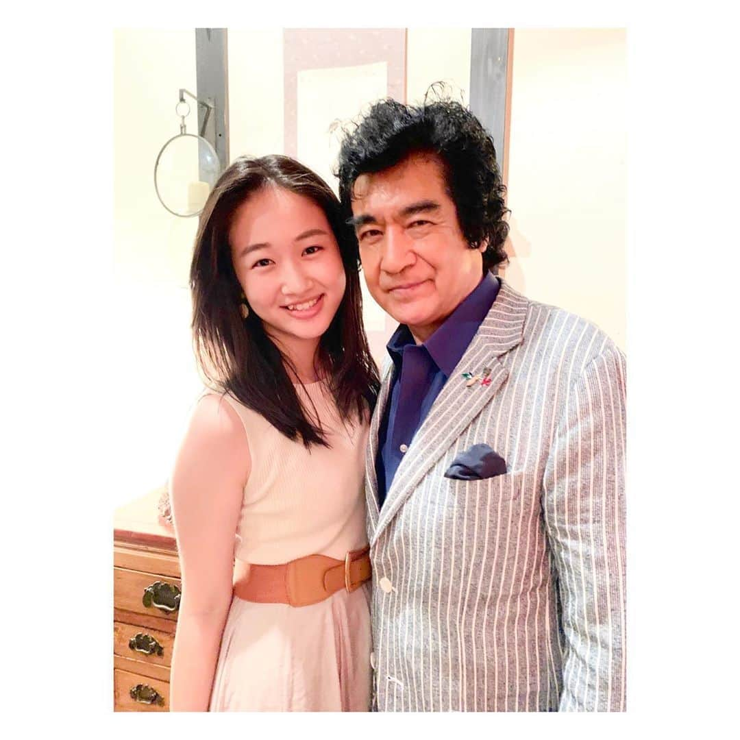 天翔愛さんのインスタグラム写真 - (天翔愛Instagram)「♡♡﻿ ﻿ Father💜💙 ﻿ ﻿ #hiroshifujioka﻿ #藤岡弘﻿ #father﻿ #父﻿ #大好き」7月18日 13時11分 - ai_tensho_official