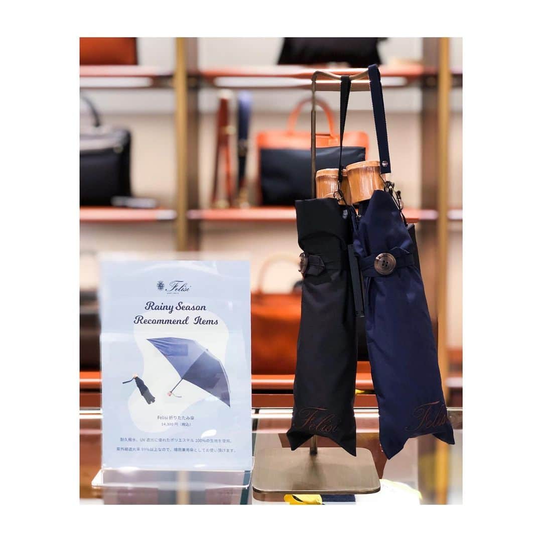 Felisi Japan 〔フェリージ〕さんのインスタグラム写真 - (Felisi Japan 〔フェリージ〕Instagram)「【フェリージ そごう横浜店】 . ウォータープルーフ機能を持ったビジネスバッグと折り畳み傘のご紹介です。 見た目はエレガントさがあり上品な装いでも合わせていただけます。 折り畳み傘はUV遮光にも優れており、晴雨兼用でご使用いただけます。 シンプルなデザインですのでビジネスシーンにも合わせていただきやすいです。 . . Model No. 8637/2/PF+A（bag） ￥76,000+TAX . Model No. FELISI-UMBRELLA（Umbrella） ￥13,000+TAX . . . #felisi #businessbag #waterproof #umbrella #rainyseason #bag #yokohama #sogo #フェリージ #そごう横浜 #ビジネスバッグ #機能素材 #折りたたみ傘 #傘 #晴雨兼用 #バッグ #かばん #仕事鞄 #鞄」7月18日 15時27分 - felisi_japan