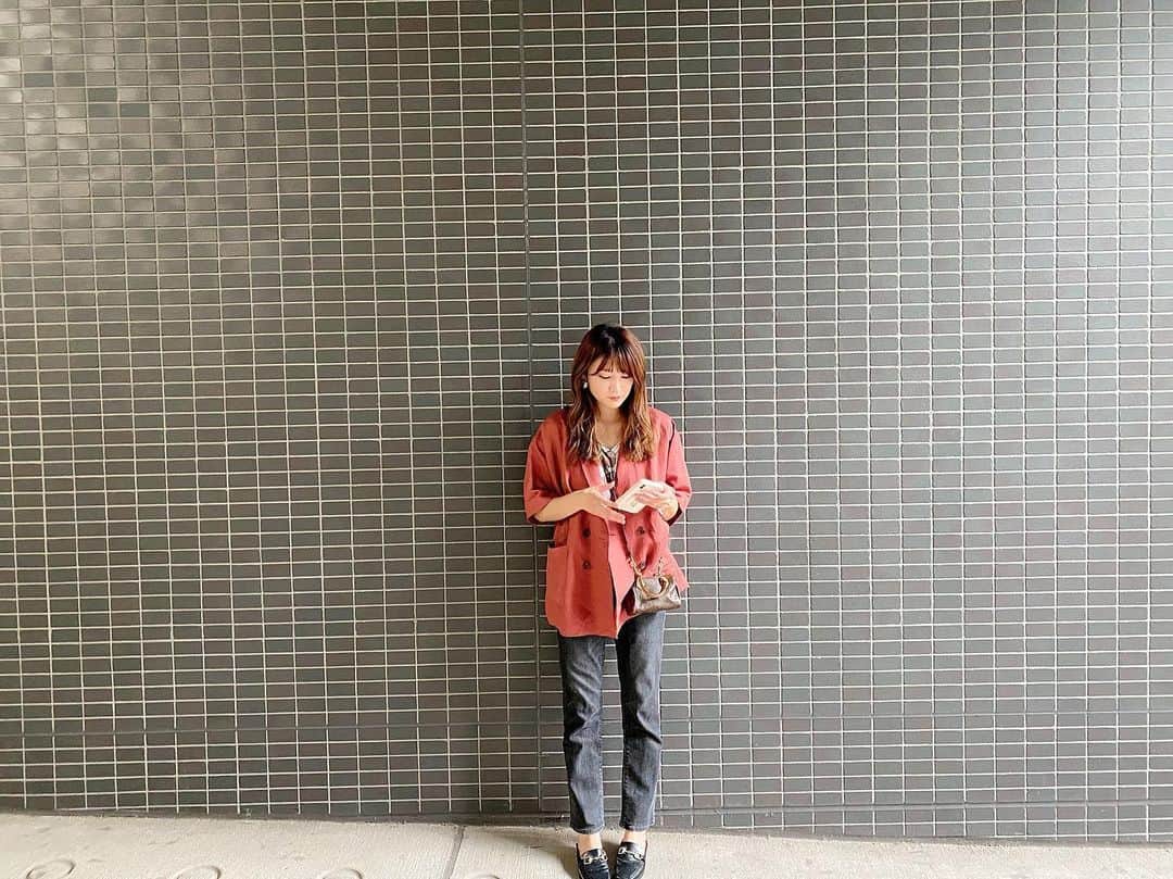 久松郁実さんのインスタグラム写真 - (久松郁実Instagram)「﻿ RED CARDのデニムの﻿ 履き心地が良すぎて毎日履きたい👖❤︎﻿ ﻿ 他の形も欲しくなる😆﻿ ﻿ #redcard#ootd」7月18日 15時31分 - ikumi_hisamatsu