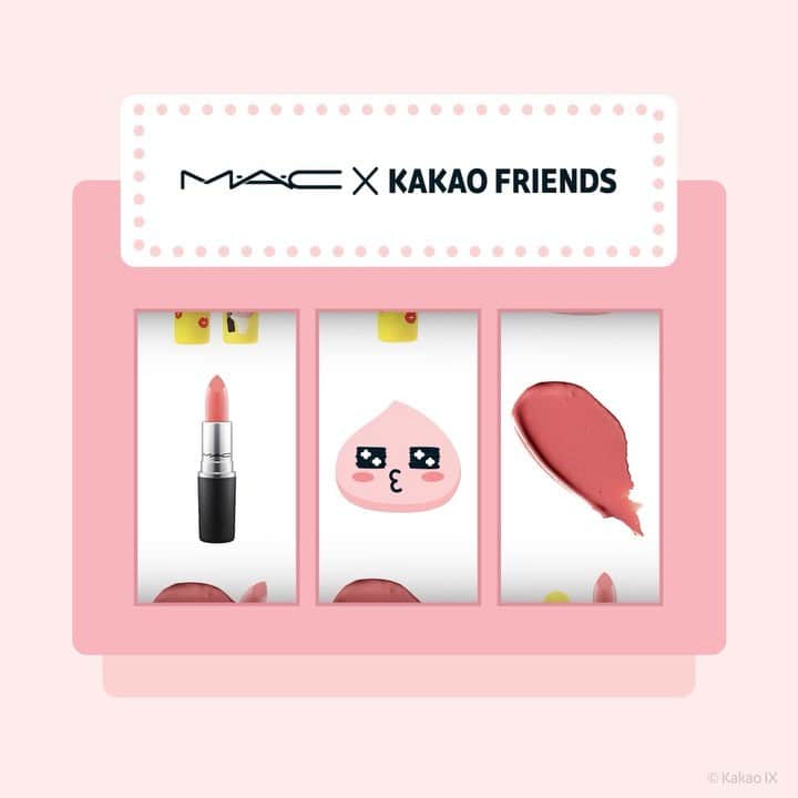 M∙A∙C Cosmetics Japanのインスタグラム：「【公式オンラインショップ先行発売】 韓国最大のメッセンジャーアプリ、「カカオトーク」との限定コラボコレクションが登場✨ ㅤ 人気のリップスティック、シー シアーが限定パッケージに💄どんなメイクにも合わせやすく、オフィスメイクからデートメイクまでシーンを選ばずお使いいただけます✨ ㅤ ※7月22日(水) M·A·C心斎橋先行発売 ※7月29日(水) 全国発売 ㅤ　　 【公式オンラインショップ限定特典】 ☑︎7月23日(木) 23:59まで全品送料無料！ ☑︎初回ご購入のお客様へ10% OFFクーポンをプレゼント （クーポンコードwelcome）  ㅤ #MACカカオフレンズ #MACKakaofriends #MACCosmeticsJapan #MACCosmetics #MAC #MACコスメ #マックコスメ #コスメ#コスメ紹介#コスメ好き#コスメレポ #化粧品 #デパコス #コスメ部 #コスメマニア #メイク好き#メイク道具#美容大好き#美容好き#トレンドメイク#夏メイク#メイクテク#MACリップ#リップ#リップメイク#リップスティック#リップケア#ボリューム#ぷっくり#リップマニア」