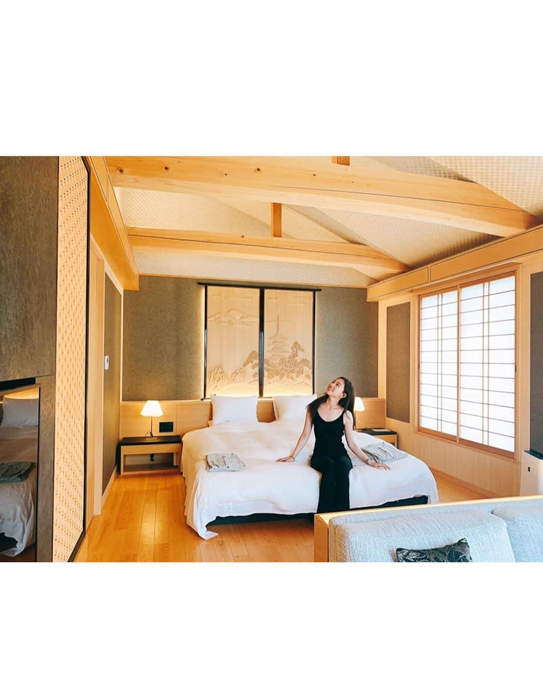 水田あゆみさんのインスタグラム写真 - (水田あゆみInstagram)「京都旅♪思い出に収めときます。  今まで旅行は"楽しむ！"って感覚で場所やプランを決めてたけど、30代になってからは"癒される！"をテーマに旅行することが多くなった🙌w  歳かなぁ。w  癒されるためにはゆっくり過ごしたいから、お宿メインで🙌🧡  @camptonkyoto 「Campton清水」  ここほんと良かった😭💛 メゾネットタイプのお部屋が7つあって、なんか新しいタイプのホテルだった🙌😊 すごく綺麗で、静かで、街並みとか風情があって京都の魅力が凝縮されてて、素敵だった😭🙏  京都大好きだわ🥺 あと一週間くらい居たかった🥺w  勝手に載せていいのかなとも思うけど、何もかもが最高すぎたので思い出に写真収めときます☺️  #究極のリラックス旅 #camptonkyoto#campton清水 #ケンプトン清水#京都 #癒された#また絶対来たい 🥺#大親友と#京都旅 #リラックス旅 でした#」7月18日 17時41分 - ayune____